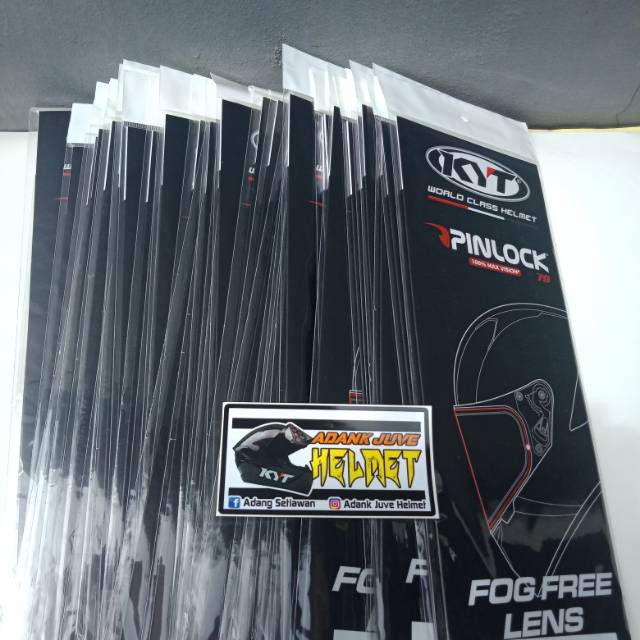 Antifog Pinlock KYT Falcon, K2 rider, R10, TT course