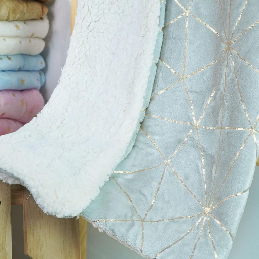 ➦ Kintakun Sherpa Foil Selimut Bayi 76 x 102 cm ❆