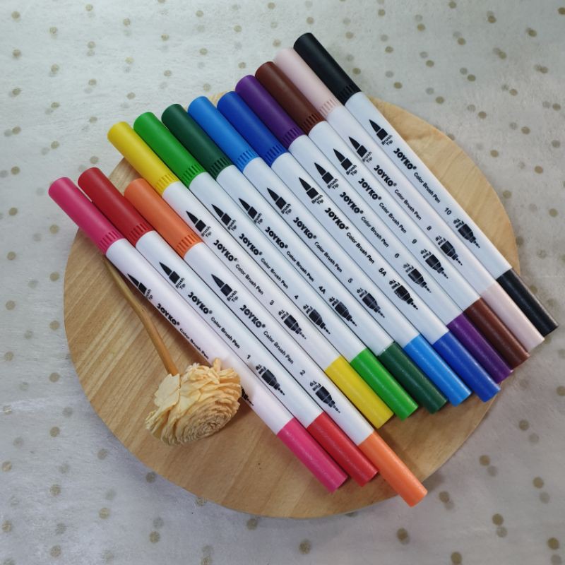 

Joyko Brush Pen / Spidol Kaligrafi - Gratis Kertas Latihan Calligraphy // Dimino