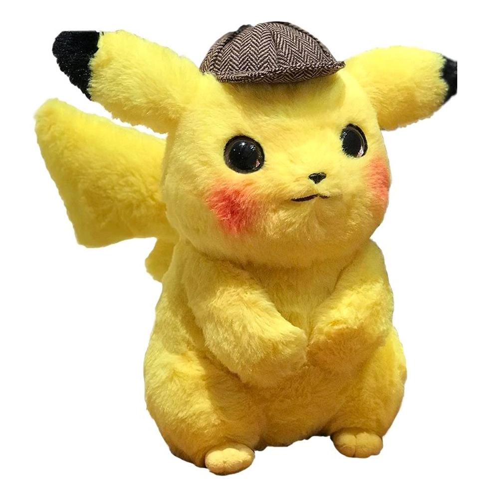 Quinton Pikachu Mainan Mewah Hadiah Ulang Tahun Untuk Anime Anak 28cm Boneka Anime Pokemon Plush Toys