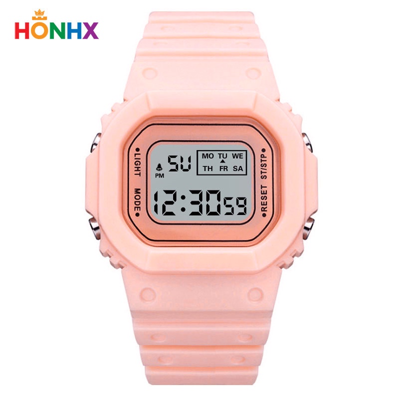 HONHX 576 Jam Tangan Remaja Digital Rubber WK-SBY