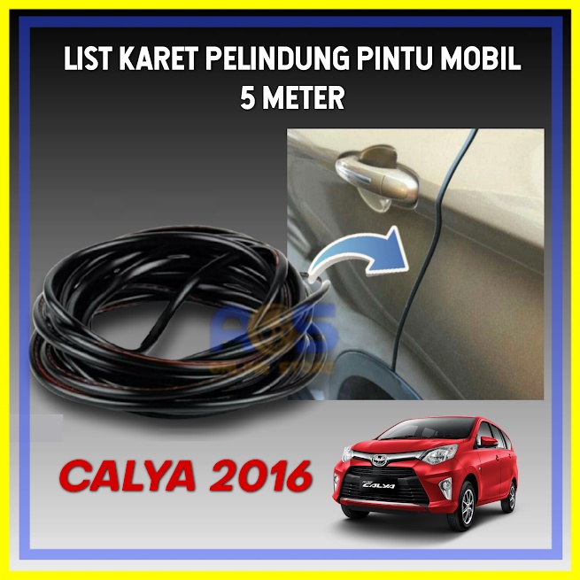 LIST KARET PELINDUNG PINTU MOBIL CALYA 2016