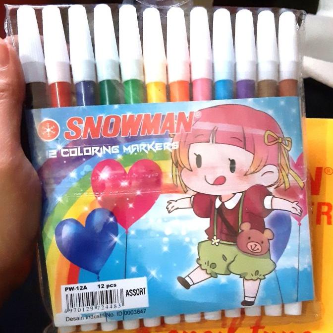 

gunturputra39 snowman marker Pw-12A harga lusinan TERLARIS TERPERCAYA ORIGINAL