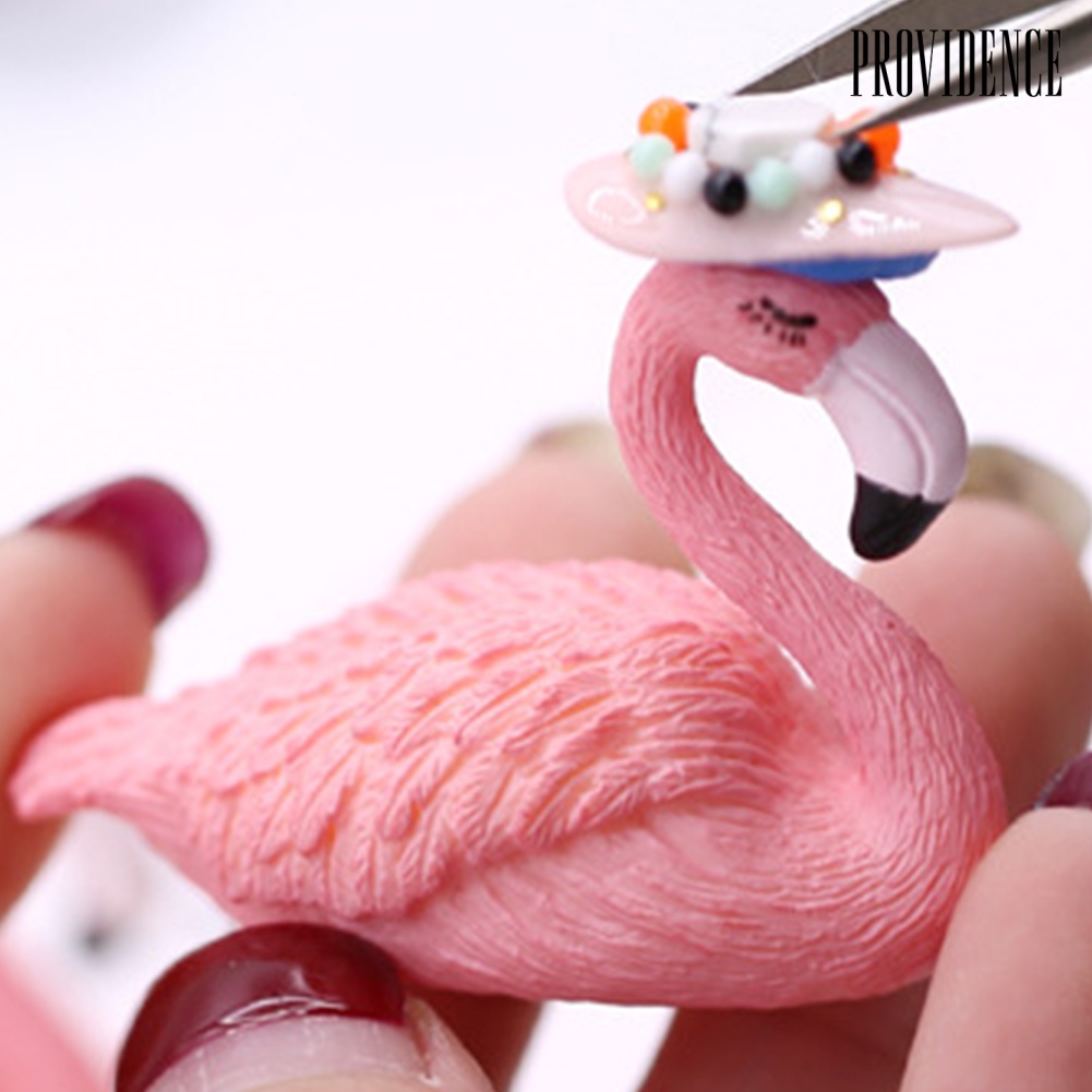 Providence Cute Cartoon Swan Nail Polish Holder Fake Tip Showing Shelf Practice Stand