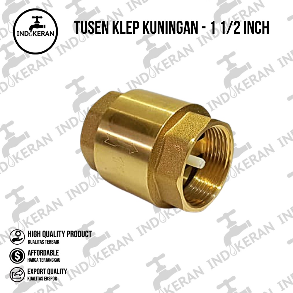 INDOKERAN - Tusen Klep Kuningan - 1 1/2 Inch