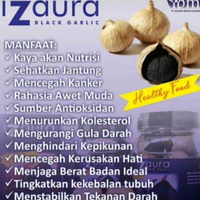 Bawang Lanang/Tunggal/Black Garlic Izaura