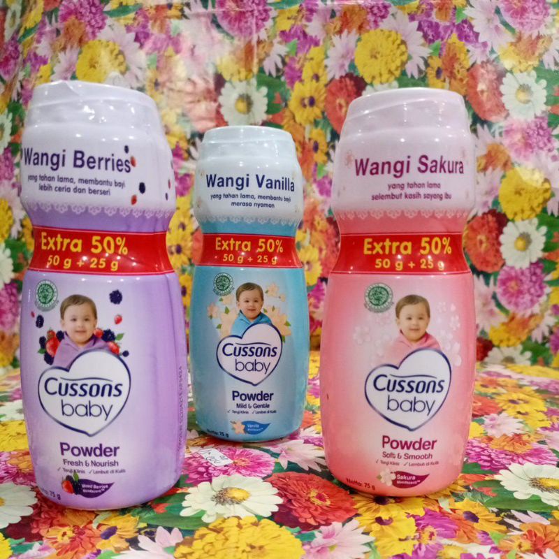 CUSSONS BABY POWDER 75g