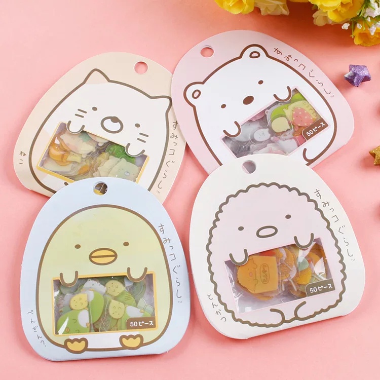 

jollygoodies | Sticker Bag Sumikko Gurashi - Sticker Transparant Waterproof