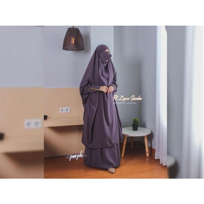 FRENCH KHIMAR ZIPPER