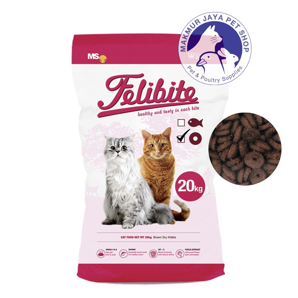 Felibite Cat Food Tuna 20 kg / Makanan Kucing 20kg