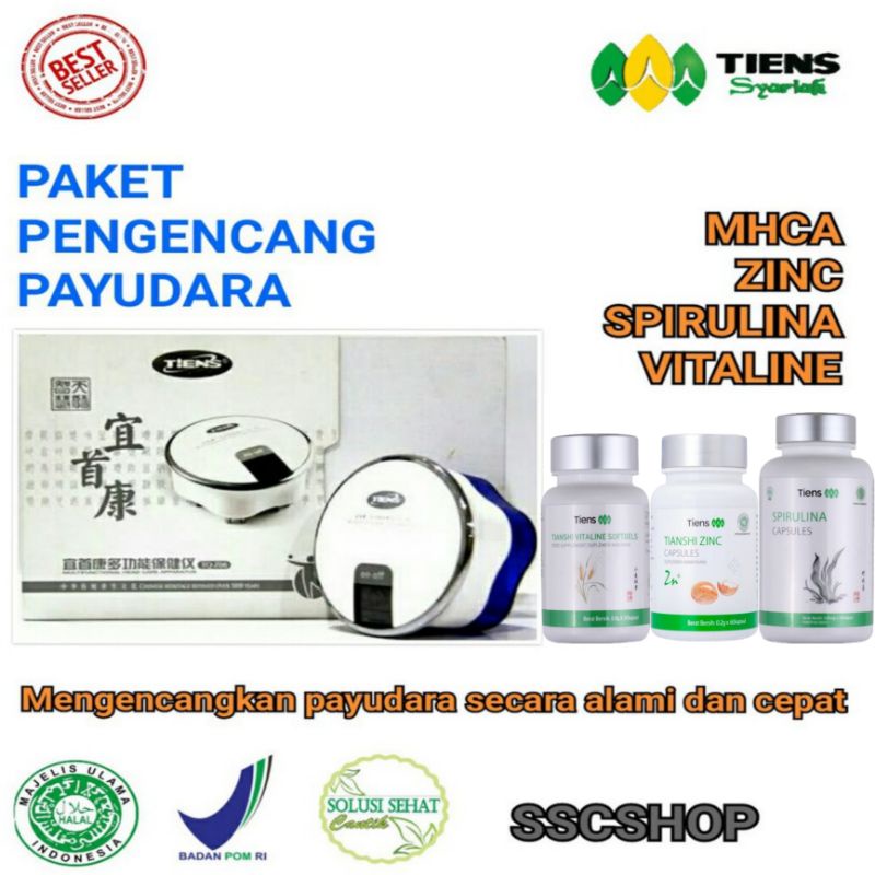 Tiens Paket Pengencang Payudara & Atasi Rambut Rontok / MHCA Tiens / Original
