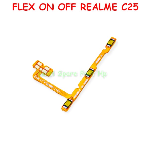 Flexible On Off Realme C25 Original New