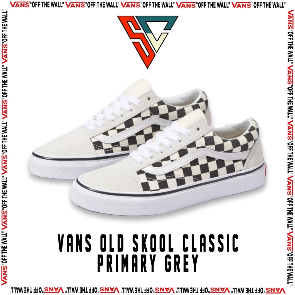 Vans Old Skool Primary Grey Original Global Market