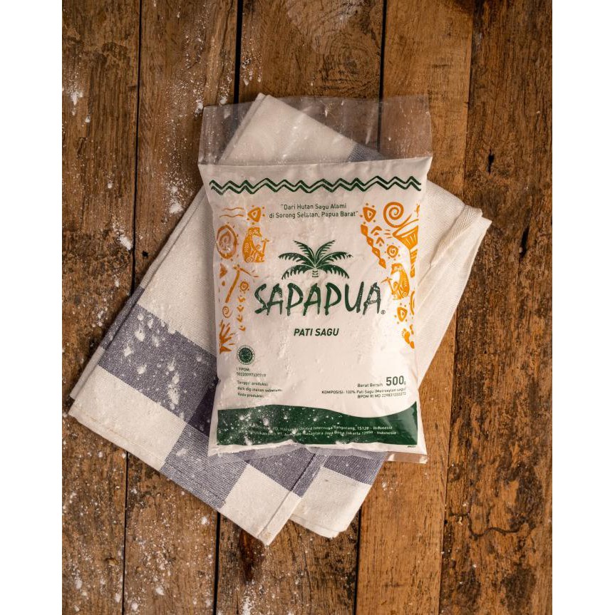 

Cuci Gudang Awal Tahun Sapapua (Tepung Sagu dari Papua) 500 gram Big Sale