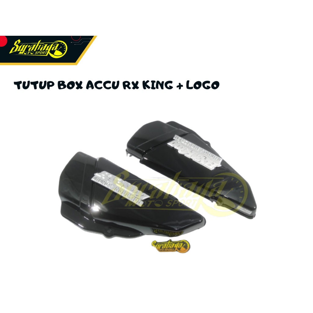 Jual Tutup Box Accu Aki Rx King Hitam Logo Shopee Indonesia