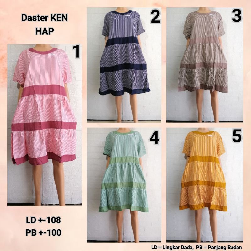 Daster KEN HAP LD 108 Adem Muat 5pcs GRS