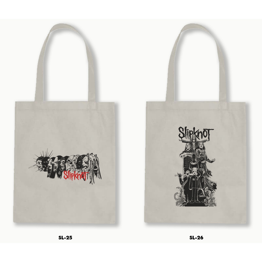 TOTE BAG RESLETING - SLIPKNOT 02