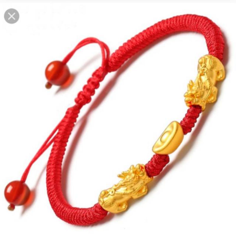 Charm jilin kirin pixiu hongkong HK 24K naga yenpao pixiu jilin kirin kadar 999 ORIGINAL