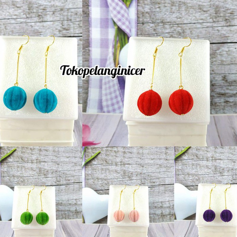 Anting Hijab kekinian  Anting fashion Model cantik Tokopelanginicer - GIWANG - KERABU ANTING LUCU