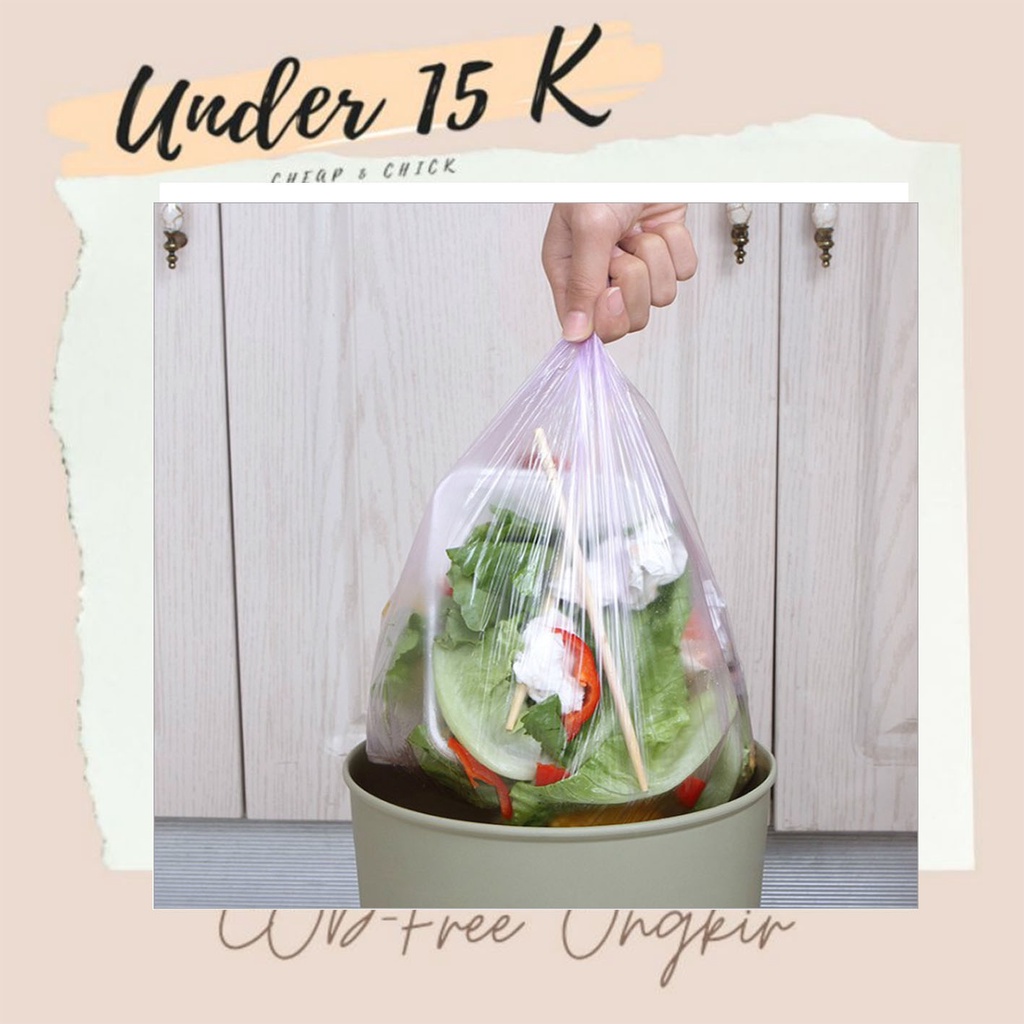 1 Roll Plastik Tempat Sampah isi 20 pcs -- AC 308 – 50 x 45 cm kantong plastik kresek keresek tempat