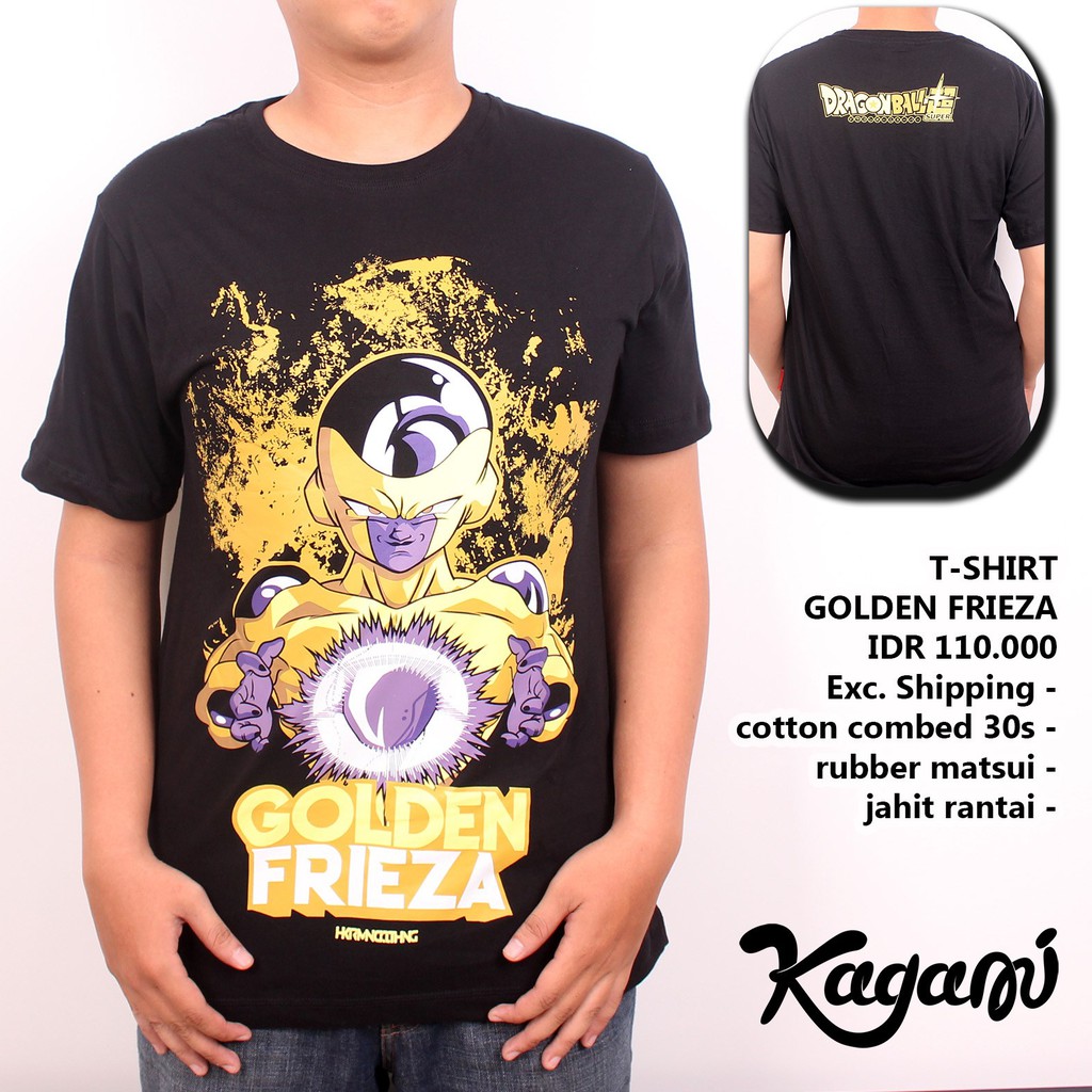 T-SHIRT GOLDEN FRIEZA DRAGON BALL SUPER