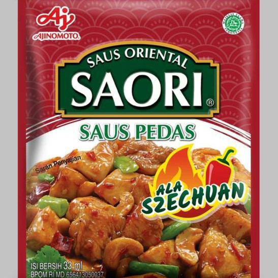 

Saori Saus Pedas ala Szechuan 33 ml - Sachet