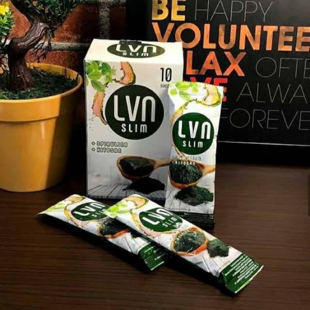 MINUMAN KESEHATAN PLUS PLUS  LVN SLIM ORI