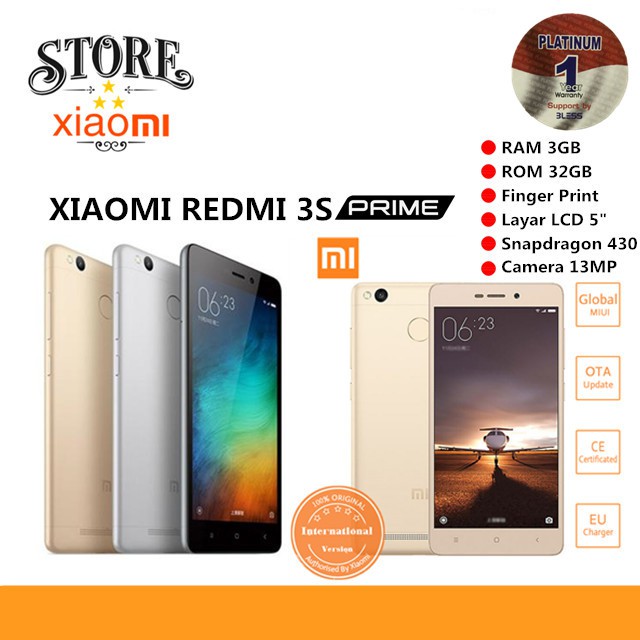 Xiaomi Redmi 3S Prime 3/32GB