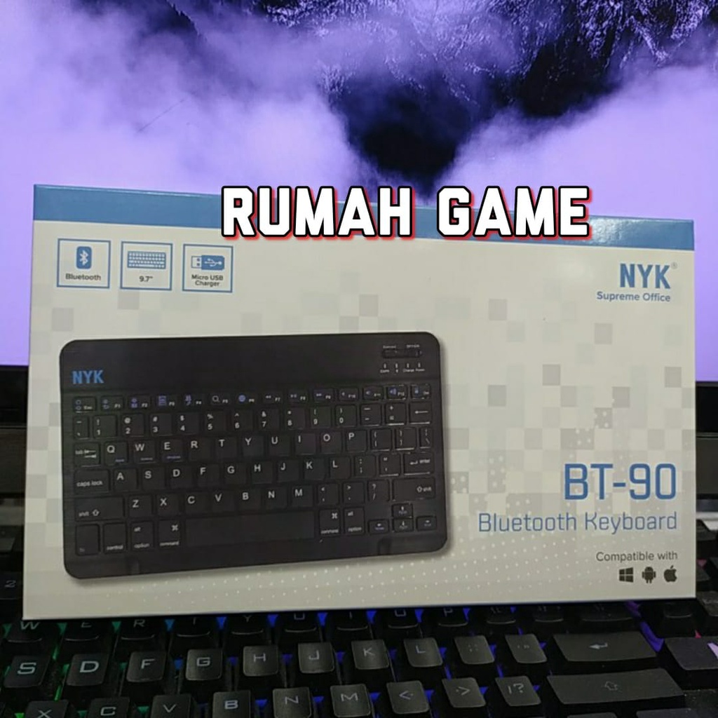 KEYBOARD BLUETOOTH NYK BT-90 / KEYBOARD MINI BLUETOOTH NYK BT90