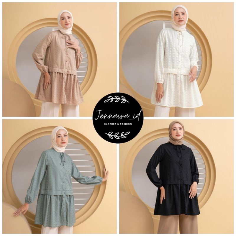 HAIMI TUNIK  TUNIC BLOUSE BY HEAVEN LIGHTS LIGHT HL HEAVENLIGHTS XS S M L XL XXL TEZA MADRE SOPHIA