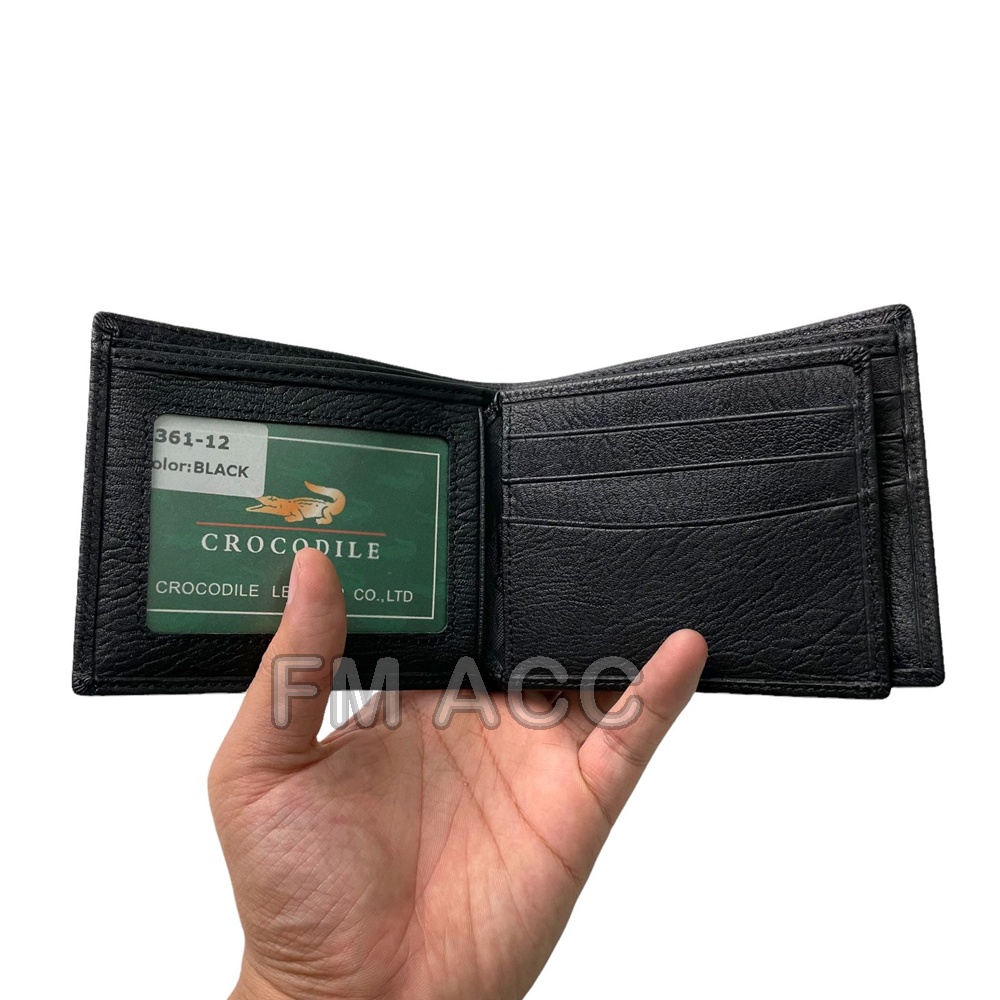 Dompet Kulit Pria Original Keren Crocodile Import Murah
