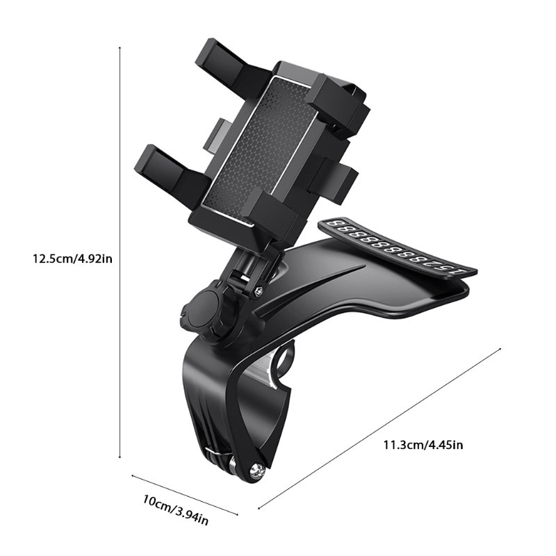 Vivi Braket Stand Holder Smartphone Mount Dashboard Mobil Rotasi 1200 Derajat Untuk Navigasi