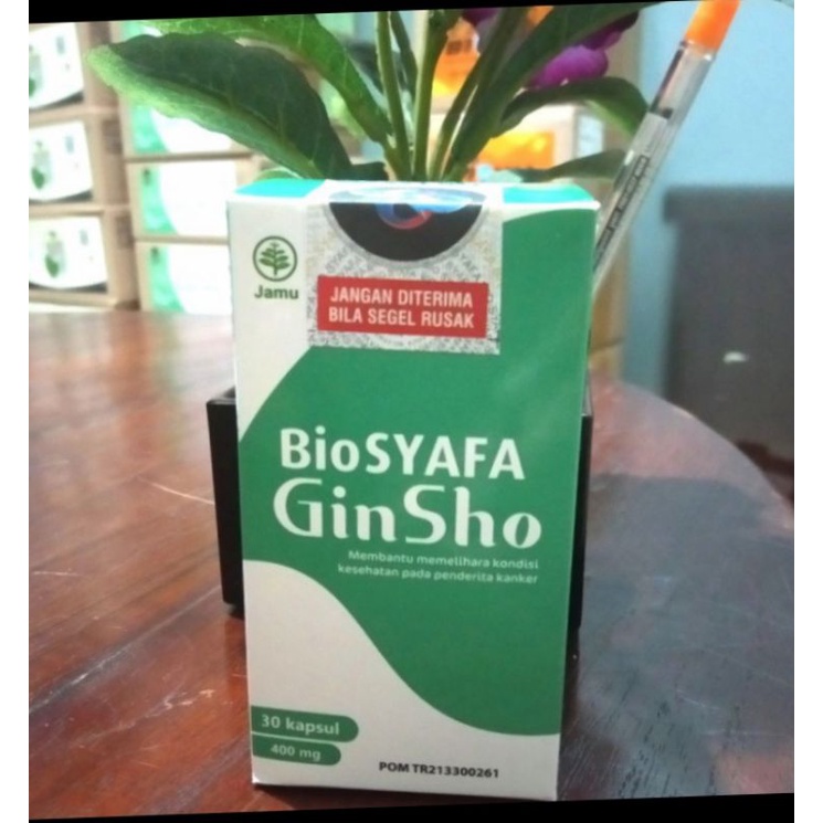 

BIOSYAFA GINSHO KAPSUL HERBAL PROBIOTIK Untuk Kanker Tumor Benjolan