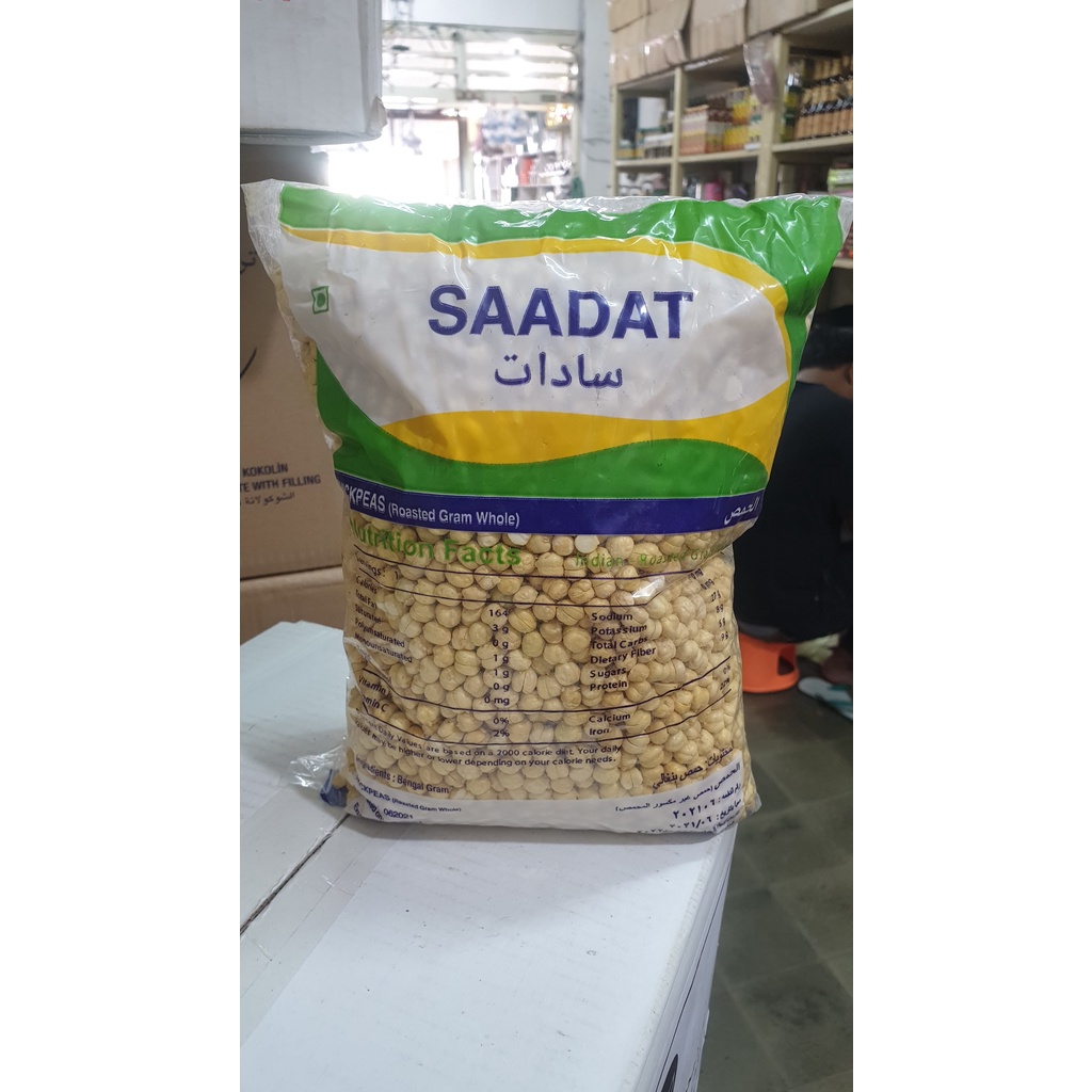 Kacang Arab KEMASAN SAADAT 1KG//kacang arab//oleh oleh haji dan umroh