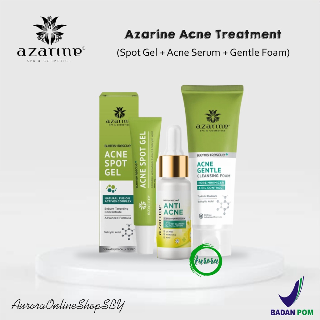 Azarine Paket Anti Jerawat