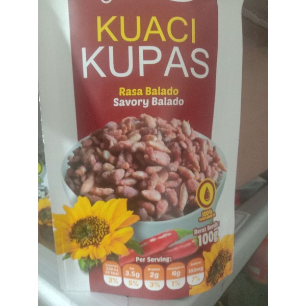 

kuaci kupas rasa balado