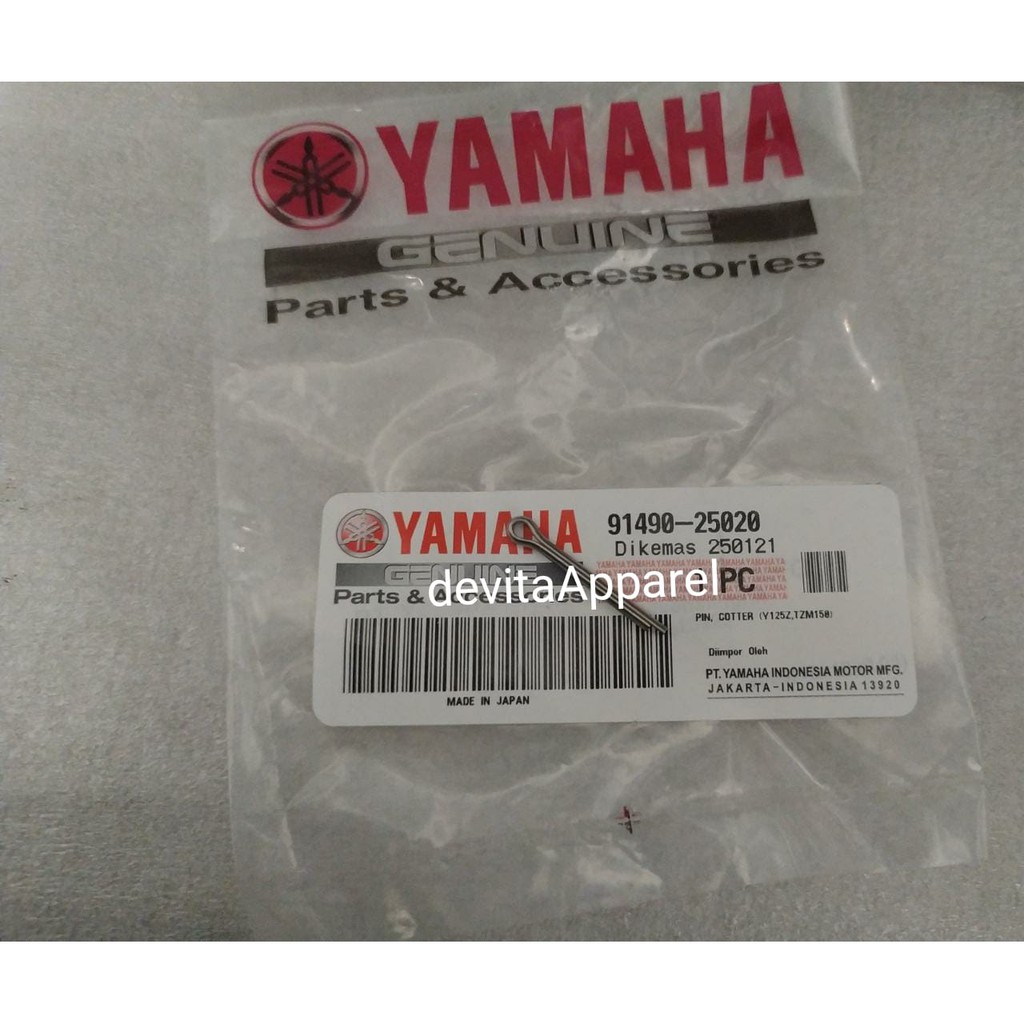 PIN KAWAT PENGUNCI FOOTSTEP R15 R 15 R25 R 25 ORI YAMAHA 91490-25020