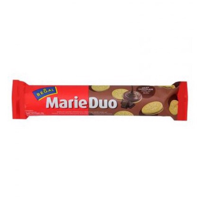 

REGAL MARIE DUO MILKY CHOCOLATE 100 gr