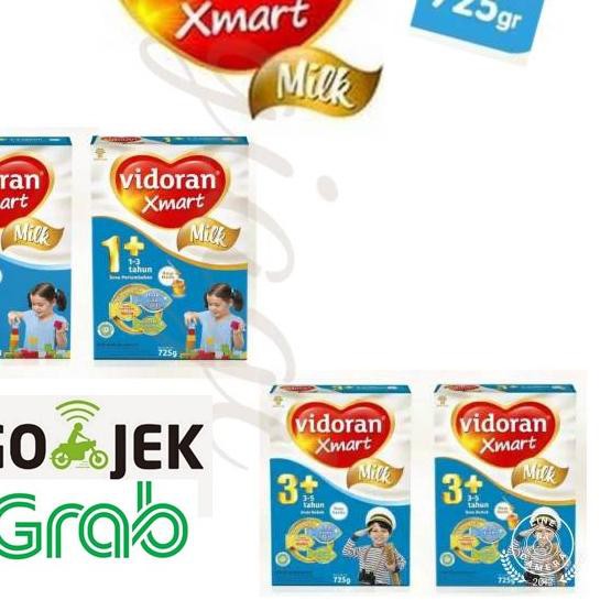 

> QQ_446 VIDORANT XMART MILK 1+ & 3+ SUSU FORMULA RASA MADU / VANILA 725gr TERLARIS..!!