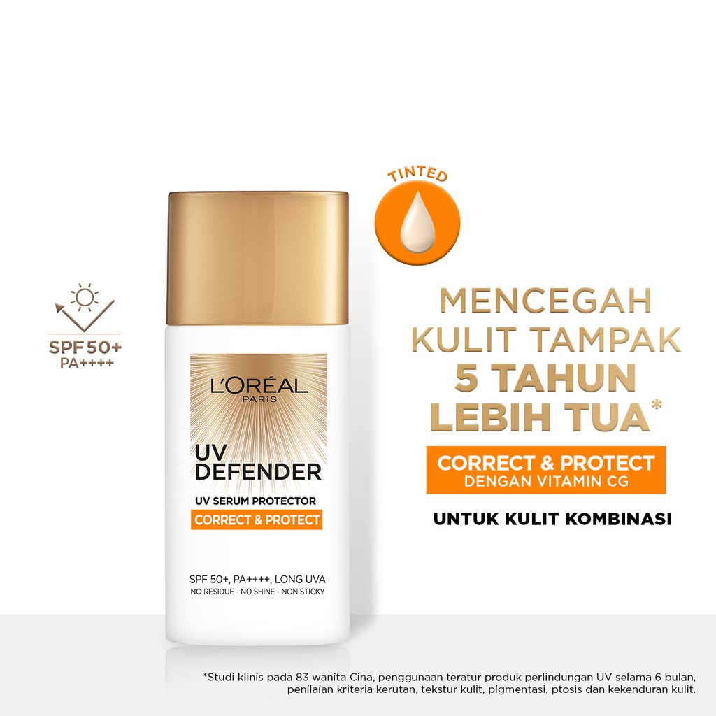 LOREAL UV Defender UV Serum Protector SPF 50 PA++++