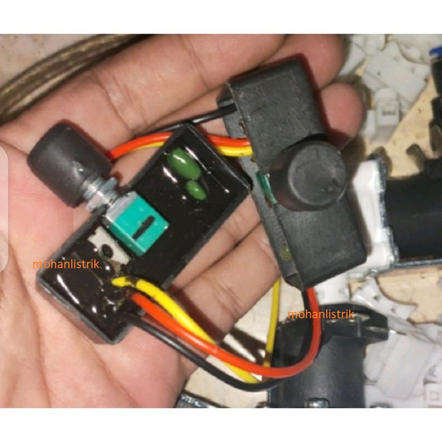 DIMMER POMPA DC 12V 12 VOLT  ON OFF PENGATUR KECEPATAN CEPAT LAMBAT