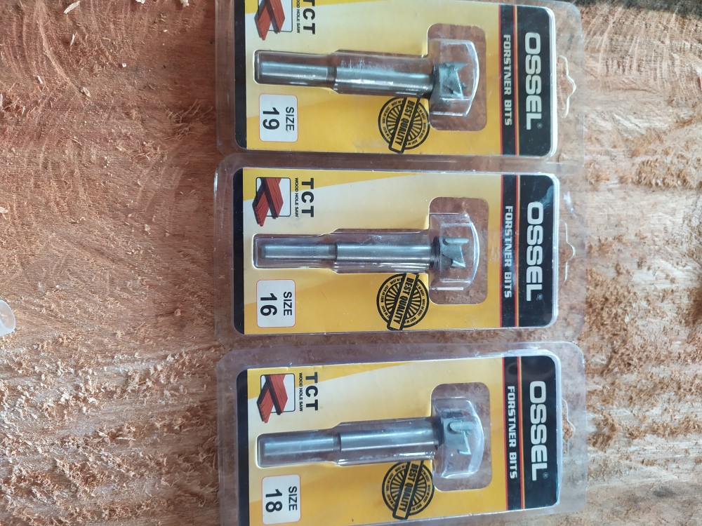 Mata Bor Kayu Engsel Sendok 18 Mm Ossel - Forstner Bit Tct Lubang
