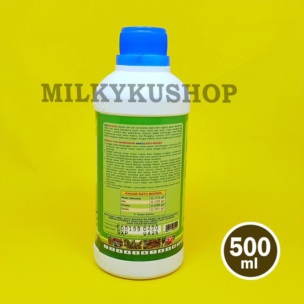 HANTU MASA PERTUMBUHAN 500 ML ZPT RATU BIOGEN