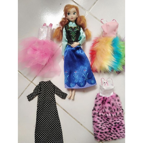 barbie mattel/ boneka anna frozen/boneka disney anna/boneka disney elsa frozen/frozen disney doll