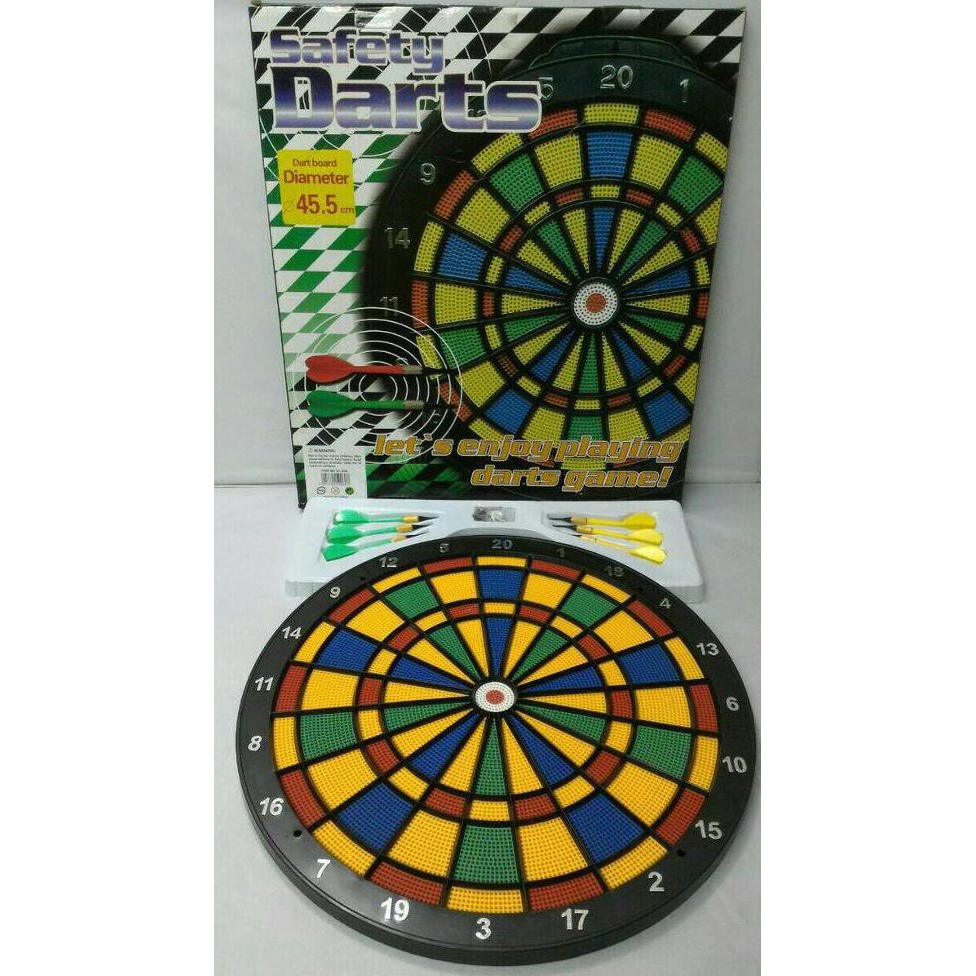 SAFETY DARTS BOARD 45CM