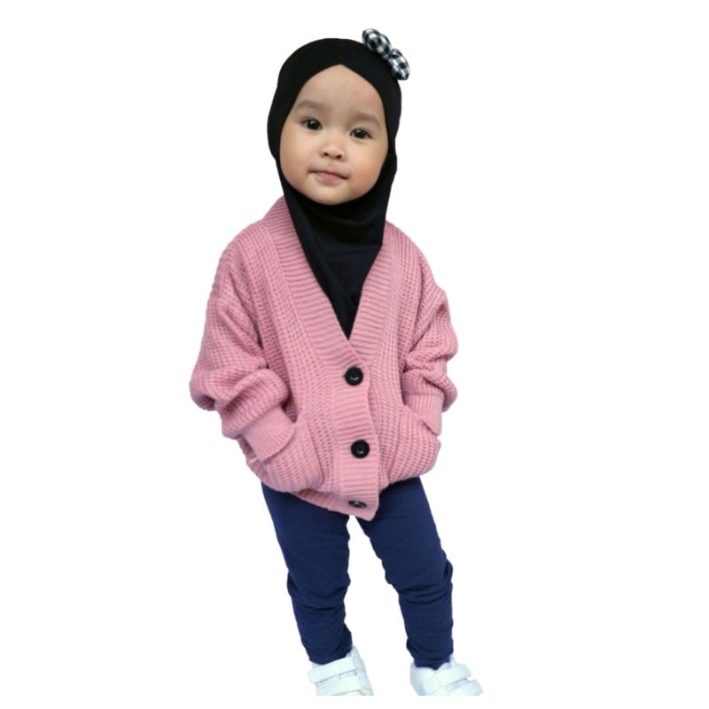 CARDIGAN ANAK Rajut 3-7 Thn || Sweater Anak