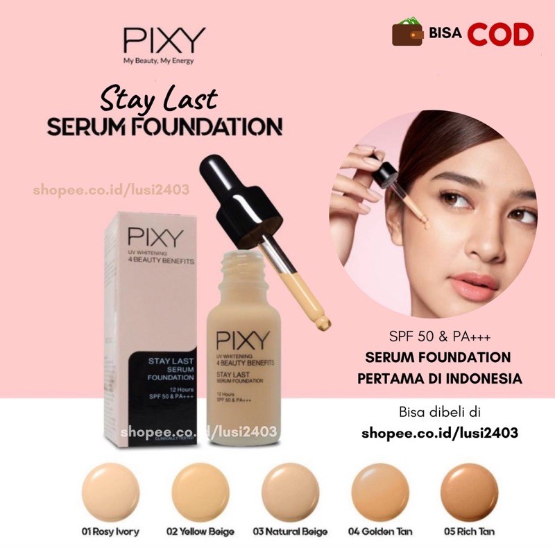 PIXY STAY LAST SERUM FOUNDATION