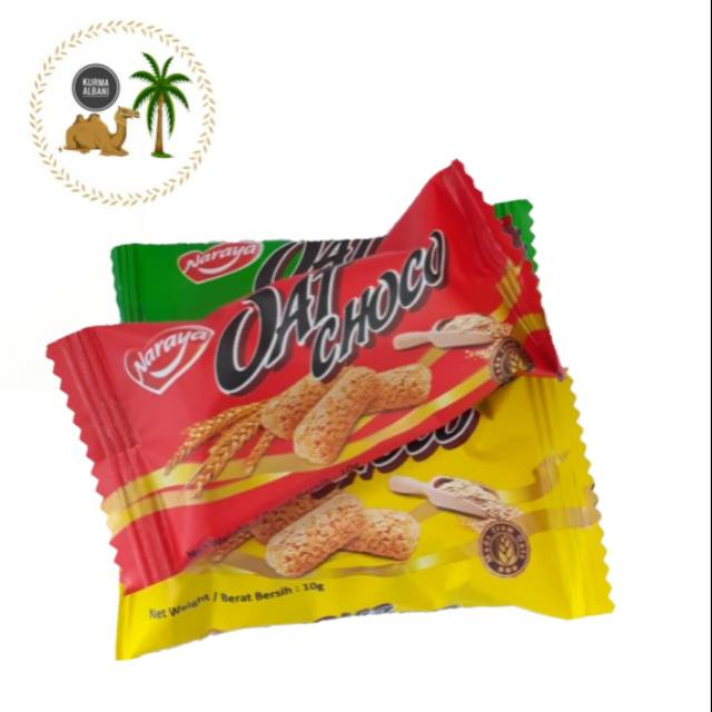 Naraya Oat Choco Original Eceran / Naraya Sereal Gandum Per Pcs / Per Biji