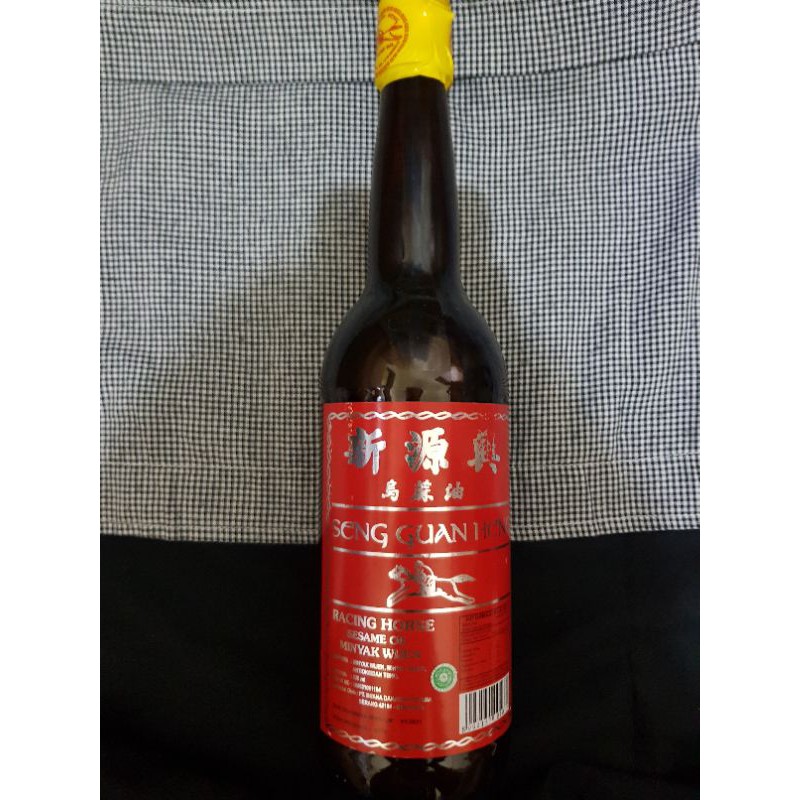 

MINYAK WIJEN 620 ML RACING HORSE SENG GUAN HENG SESAME OIL