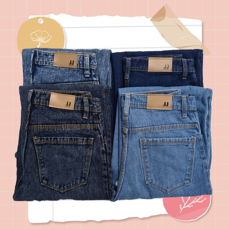 Jim's jeans celana kulot rawis, tulang-1